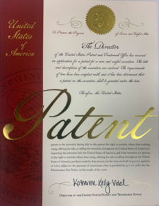 Fox Valley receives new patent